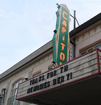 Marque at the Capitol Theatre from It Chapter 2 filming